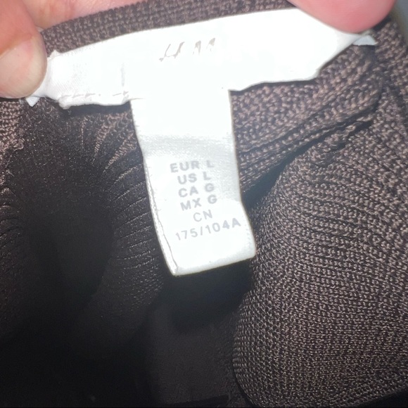 Summer Dress - Large - Brown knitted - Picture 5 of 6